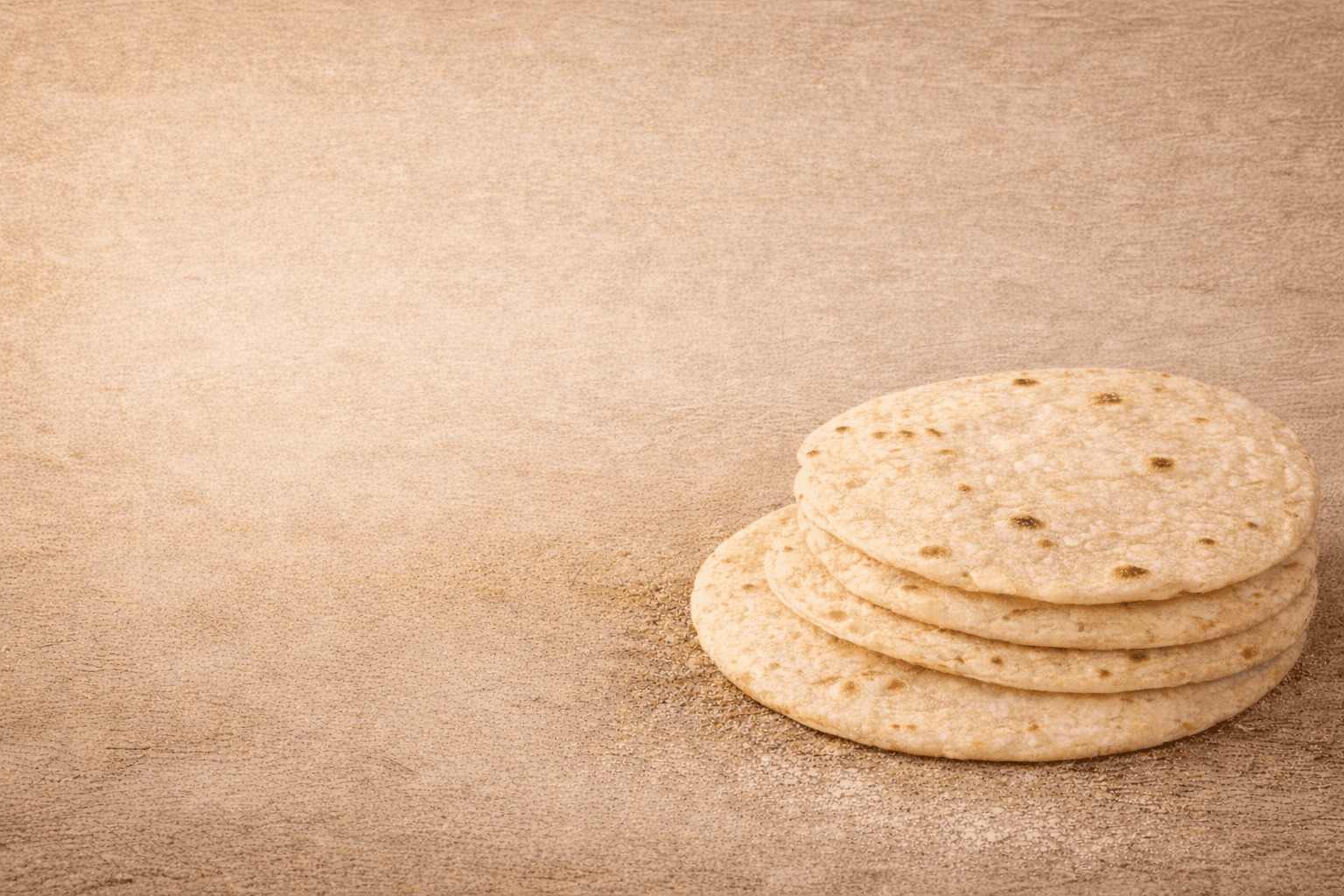 Tortilla stack hero background